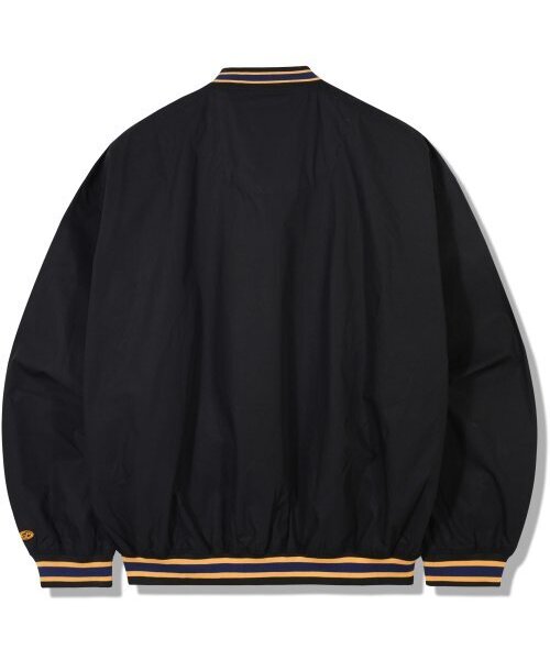 GUBIN(グビン)の「レトロVネックナイロンプルオーバー - ブラック(スウェット・レディース・その他・MEDIUM/LARGE)」の2枚目の写真