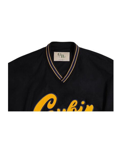 GUBIN(グビン)の「レトロVネックナイロンプルオーバー - ブラック(スウェット・レディース・その他・MEDIUM/LARGE)」の3枚目の写真
