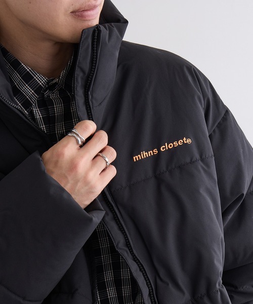 セール】【mihns closet】7452487B mc 中綿ボリュームBL（ダウン