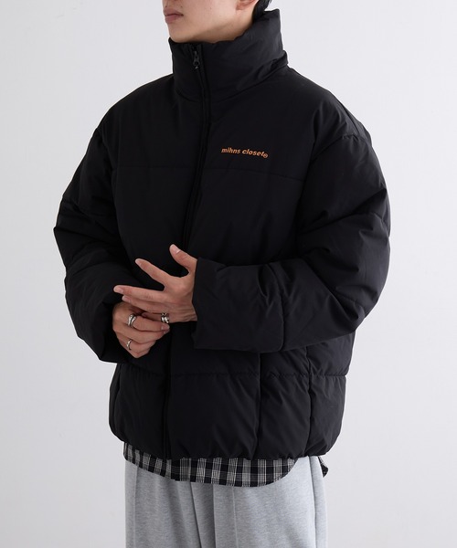 mihns closet(ミンズクローゼット)の「【mihns closet】7452487B mc 中綿ボリュームBL(ダウンジャケット/コート・メンズ・オフホワイト/ブラック系1/スモーキーグリーン系/ブラック系その他2・L/M/LL)」の20枚目の写真