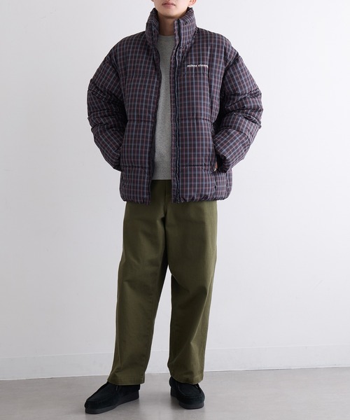 mihns closet(ミンズクローゼット)の「【mihns closet】7452487B mc 中綿ボリュームBL(ダウンジャケット/コート・メンズ・オフホワイト/ブラック系1/スモーキーグリーン系/ブラック系その他2・L/M/LL)」の7枚目の写真