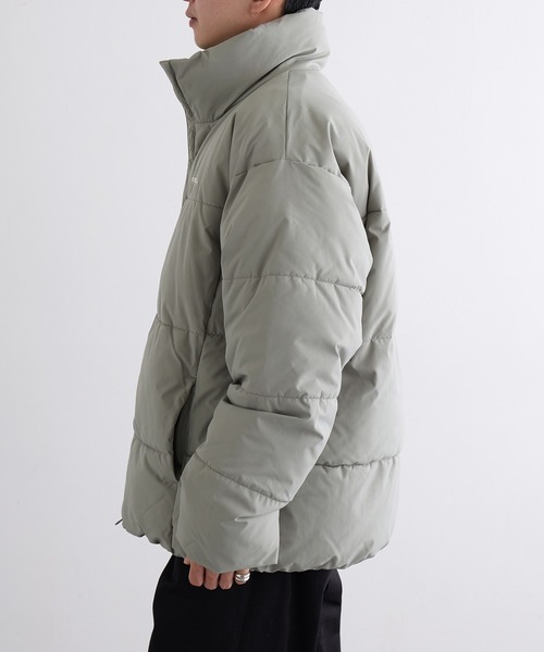 mihns closet(ミンズクローゼット)の「【mihns closet】7452487B mc 中綿ボリュームBL(ダウンジャケット/コート・メンズ・オフホワイト/ブラック系1/スモーキーグリーン系/ブラック系その他2・L/M/LL)」の12枚目の写真
