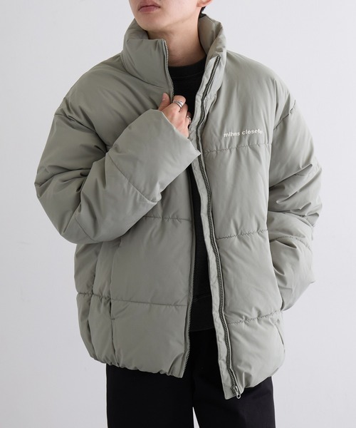 mihns closet(ミンズクローゼット)の「【mihns closet】7452487B mc 中綿ボリュームBL(ダウンジャケット/コート・メンズ・オフホワイト/ブラック系1/スモーキーグリーン系/ブラック系その他2・L/M/LL)」の10枚目の写真