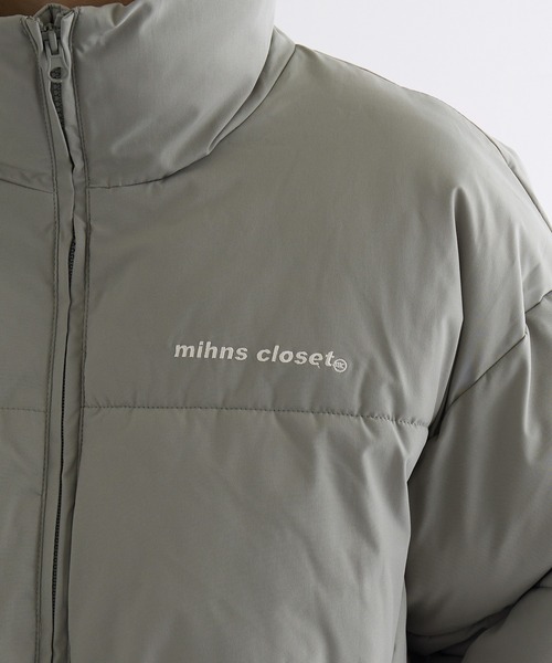 mihns closet(ミンズクローゼット)の「【mihns closet】7452487B mc 中綿ボリュームBL(ダウンジャケット/コート・メンズ・オフホワイト/ブラック系1/スモーキーグリーン系/ブラック系その他2・L/M/LL)」の13枚目の写真