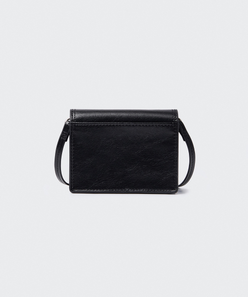 MUSINSA STANDARD WOMAN（ムシンサスタンダードウーマン）の「ウィメンズスクエアエンベロップマイクロクロスバッグ[ブラック]（メッセンジャーバッグ・レディース・その他・FREE）」の3枚目の写真