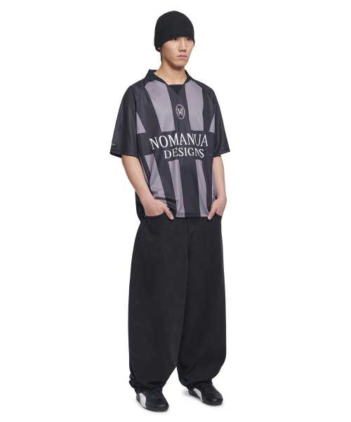 NOMANUAL(NOMANUAL)の「RAW VISION DENIM PANTS - WASHED BLACK(デニムパンツ・レディース・その他・MEDIUM/LARGE/X-SMALL/SMALL)」の3枚目の写真