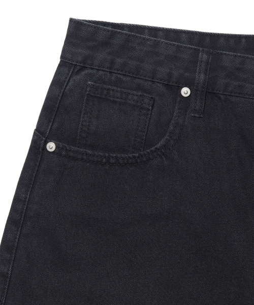 NOMANUAL(NOMANUAL)の「RAW VISION DENIM PANTS - WASHED BLACK(デニムパンツ・レディース・その他・MEDIUM/LARGE/X-SMALL/SMALL)」の7枚目の写真