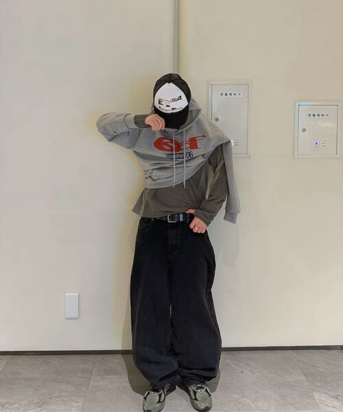 NOMANUAL(NOMANUAL)の「RAW VISION DENIM PANTS - WASHED BLACK(デニムパンツ・レディース・その他・MEDIUM/LARGE/X-SMALL/SMALL)」の13枚目の写真
