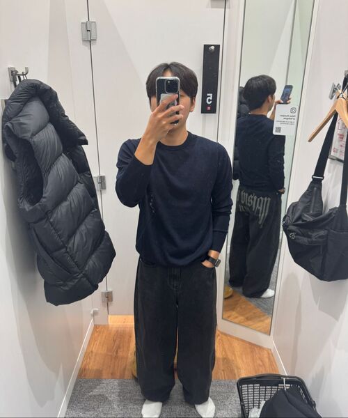 NOMANUAL(NOMANUAL)の「RAW VISION DENIM PANTS - WASHED BLACK(デニムパンツ・レディース・その他・MEDIUM/LARGE/X-SMALL/SMALL)」の14枚目の写真