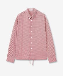 VTWO（ブイツー）の「Check Crop Shirt_Red（シャツ/ブラウス・メンズ）」