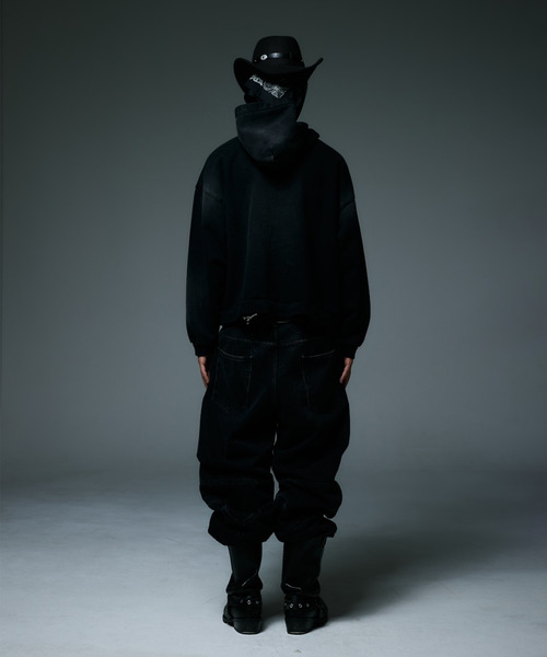 LIBERE(リベーレ)の「LIBERE リベーレ / MIDNIGHT GALLOP HOODY ミッドナイトギャロップフーディー パーカー / 255235-255236(パーカー・メンズ・ブラック/ネイビー・MEDIUM/LARGE)」の5枚目の写真