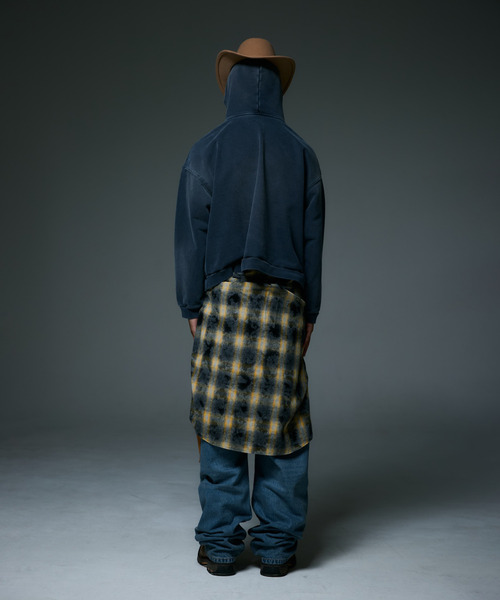 LIBERE(リベーレ)の「LIBERE リベーレ / MIDNIGHT GALLOP HOODY ミッドナイトギャロップフーディー パーカー / 255235-255236(パーカー・メンズ・ブラック/ネイビー・MEDIUM/LARGE)」の15枚目の写真