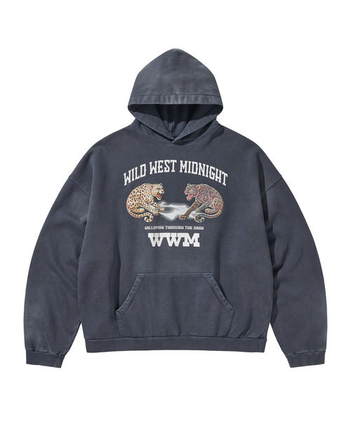 LIBERE(リベーレ)の「LIBERE リベーレ / MIDNIGHT GALLOP HOODY ミッドナイトギャロップフーディー パーカー / 255235-255236(パーカー・メンズ・ブラック/ネイビー・MEDIUM/LARGE)」の16枚目の写真