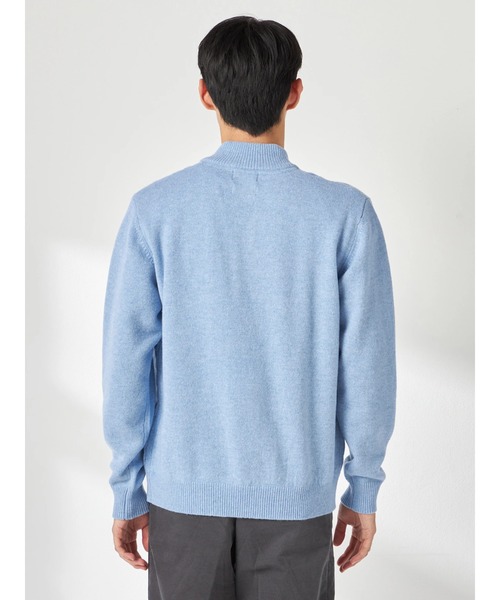 McGREGOR（マックレガー）の「スーパージーロンハーフボタンニットプルオーバー（ニット/セーター・メンズ・ネイビー/グレー/ブルー・M/L）」の6枚目の写真
