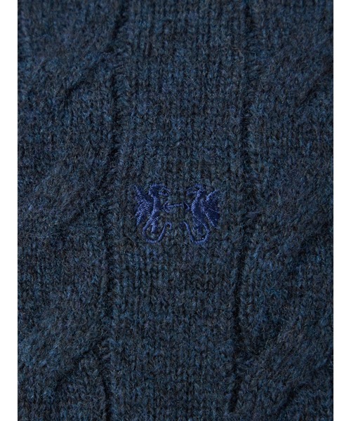 McGREGOR（マックレガー）の「スーパージーロンハーフボタンニットプルオーバー（ニット/セーター・メンズ・ネイビー/グレー/ブルー・M/L）」の14枚目の写真