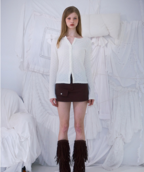 ROSEFRANTZ（ロゼフランツ）の「Pocket Mini Skirt [Brown]（スカート・レディース・ブラウン・OS）」の2枚目の写真