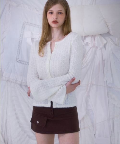 ROSEFRANTZ（ロゼフランツ）の「Pocket Mini Skirt [Brown]（スカート・レディース・ブラウン・OS）」の8枚目の写真