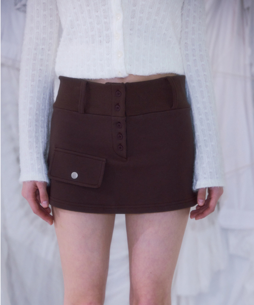 ROSEFRANTZ（ロゼフランツ）の「Pocket Mini Skirt [Brown]（スカート・レディース・ブラウン・OS）」の12枚目の写真