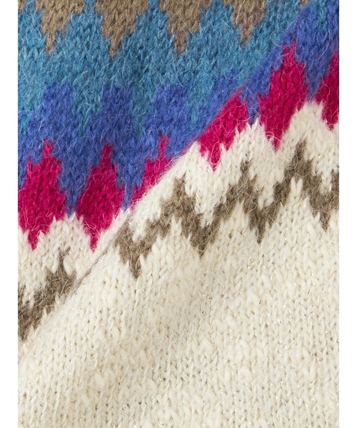 McGREGOR（マックレガー）の「求心柄プルオーバー（ニット/セーター・レディース・ナチュラル/ブラウン・M/L）」の11枚目の写真