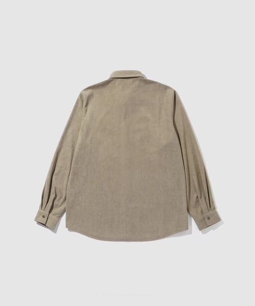 NAVY(ネイビー)の「NAVY コーデユロイ切替えレギュラーシャツ(シャツ/ブラウス・メンズ・アイボリー/チャコールグレー/ベージュ・S/M/L/XL)」の17枚目の写真