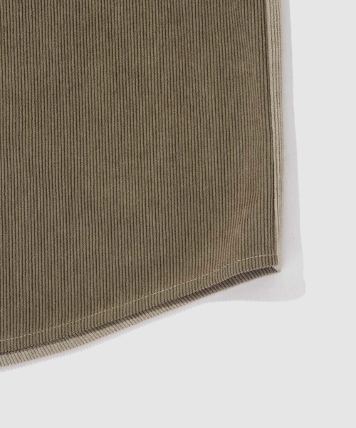 NAVY(ネイビー)の「NAVY コーデユロイ切替えレギュラーシャツ(シャツ/ブラウス・メンズ・アイボリー/チャコールグレー/ベージュ・S/M/L/XL)」の20枚目の写真