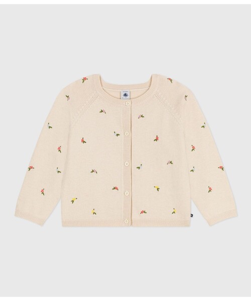 PETIT BATEAU(プチバトー)の「カーディガン(カーディガン/ボレロ・キッズ・ホワイト系その他・6YEAR/8YEAR/10YEAR/12YEAR)」の2枚目の写真