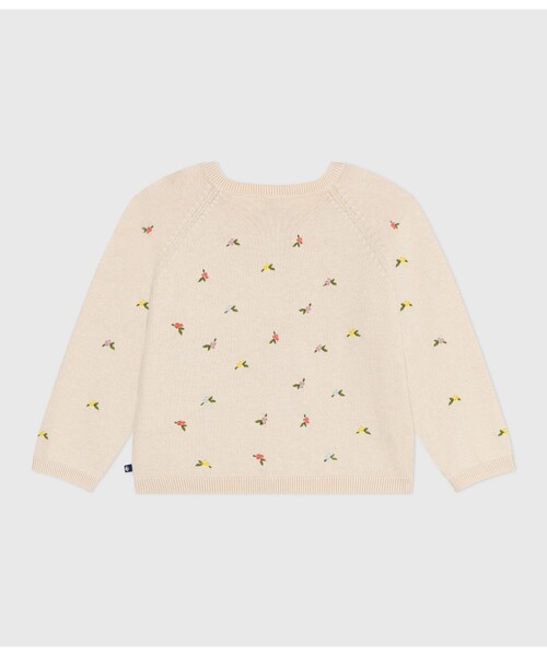 PETIT BATEAU(プチバトー)の「カーディガン(カーディガン/ボレロ・キッズ・ホワイト系その他・6YEAR/8YEAR/10YEAR/12YEAR)」の4枚目の写真