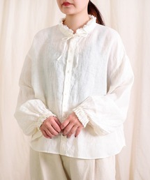 Brocante | [Brocante / ブロカント] リネンキャンバス リンネルヴロンシャツ(シャツ/ブラウス)