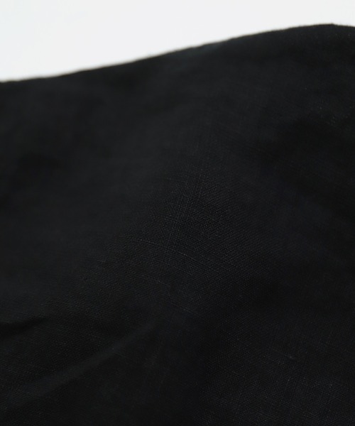 Brocante（ブロカント）の「[Brocante / ブロカント] リネンキャンバス リンネルヴロンシャツ（シャツ/ブラウス・レディース・グレイッシュベージュ/ブラック/ホワイト・2）」の12枚目の写真