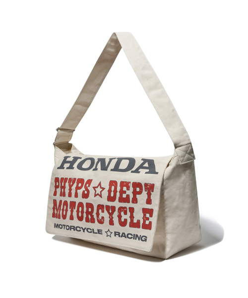 PHYPS MOTORCYCLE(フィップスモーターサイクル)の「Honda Typography Duffel Canvas bag_Ivory(メッセンジャーバッグ・レディース・その他・FREE)」の14枚目の写真