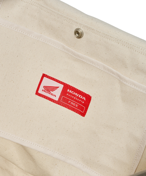 PHYPS MOTORCYCLE(フィップスモーターサイクル)の「Honda Typography Duffel Canvas bag_Ivory(メッセンジャーバッグ・レディース・その他・FREE)」の10枚目の写真