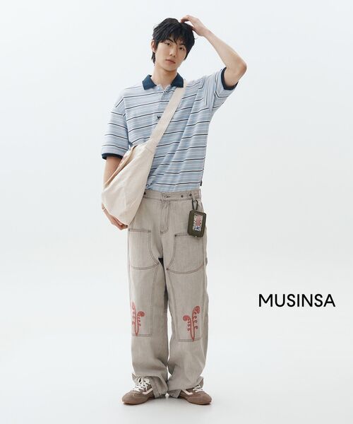 PHYPS MOTORCYCLE(フィップスモーターサイクル)の「Honda Typography Duffel Canvas bag_Ivory(メッセンジャーバッグ・レディース・その他・FREE)」の12枚目の写真