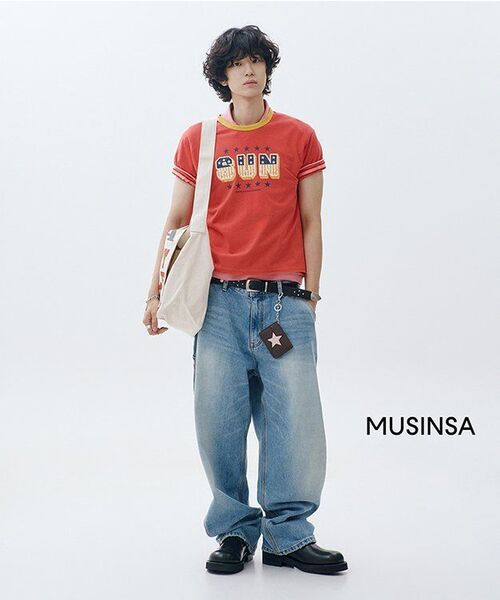 PHYPS MOTORCYCLE(フィップスモーターサイクル)の「Honda Typography Duffel Canvas bag_Ivory(メッセンジャーバッグ・レディース・その他・FREE)」の7枚目の写真
