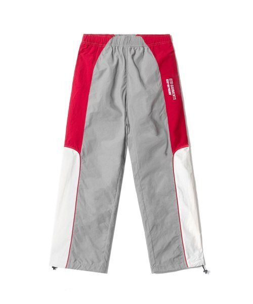 QT8 GARMENTS(キューティーエイトガーメント)の「GB Old Track Pant (Grey/Red)(スウェットパンツ・レディース・その他・LARGE/MEDIUM/X-LARGE)」の2枚目の写真