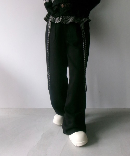 SANSeLF(サンセルフ)の「【SANSeLF】 ウエストフリル付きワイドスウェットパンツ saw25a061(その他パンツ・レディース・ネイビー/ブラック/グレー・FREE)」の19枚目の写真