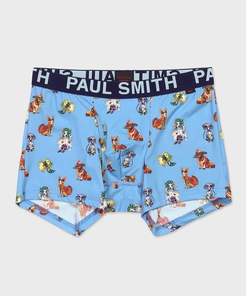 Paul Smith(ポールスミス)の「“Accessory Dog” ボクサーパンツ【853282 P5416A】(ボクサーパンツ・メンズ・サックスブルー/ネイビー/ピンク・MEDIUM/LARGE)」の2枚目の写真