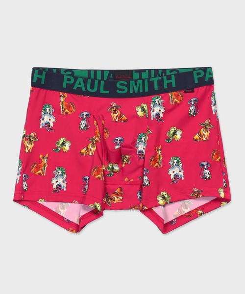 Paul Smith(ポールスミス)の「“Accessory Dog” ボクサーパンツ【853282 P5416A】(ボクサーパンツ・メンズ・サックスブルー/ネイビー/ピンク・MEDIUM/LARGE)」の3枚目の写真