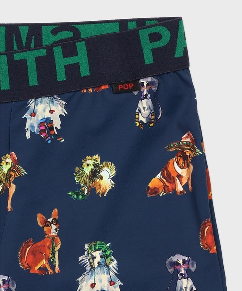 Paul Smith(ポールスミス)の「“Accessory Dog” ボクサーパンツ【853282 P5416A】(ボクサーパンツ・メンズ・サックスブルー/ネイビー/ピンク・MEDIUM/LARGE)」の4枚目の写真