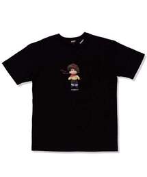 RESPECT（リスペクト）の「ヒハ 半袖Tシャツ (ブラック)（Tシャツ/カットソー）」