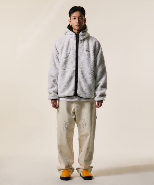 LMCの「ITALIC BOA FLEECE RVSB HOODED JACKET cream(その他アウター・レディース・その他・LARGE/SMALL/X-LARGE/MEDIUM)」の2枚目の写真