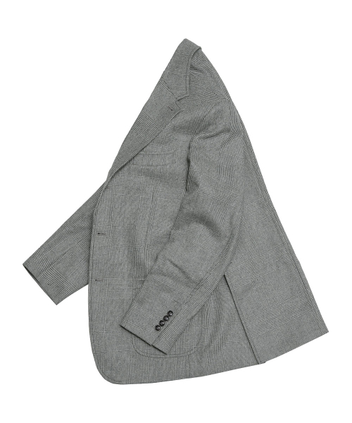 sortie（ソルティ）の「410 Glen Check Wool Jacket (Gray)（テーラードジャケット・メンズ・その他・MEDIUM/LARGE/X-LARGE）」の4枚目の写真