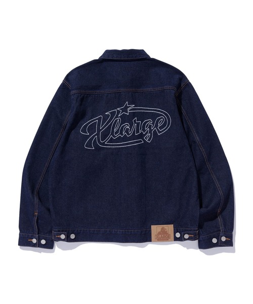 XLARGE（エクストララージ）の「STAR LOGO DENIM JACKET（デニムジャケット・メンズ・ブラック/インディゴブルー・S/M/L/XL）」の18枚目の写真