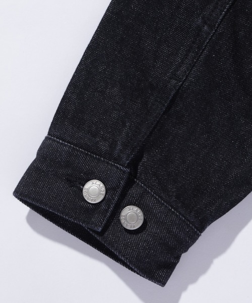XLARGE（エクストララージ）の「STAR LOGO DENIM JACKET（デニムジャケット・メンズ・ブラック/インディゴブルー・S/M/L/XL）」の10枚目の写真