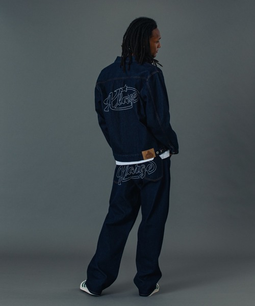 XLARGE(エクストララージ)の「STAR LOGO DENIM JACKET(デニムジャケット・メンズ・ブラック/インディゴブルー・S/M/L/XL)」の22枚目の写真