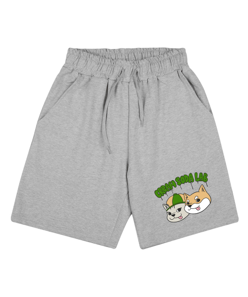 CREAM SODA LAB(クリームソーダラボ)の「バルーンパク アンド グレー スタンダードトレーニングショートパンツ グレー(その他パンツ・レディース・その他・LARGE/MEDIUM/X-LARGE)」の1枚目の写真