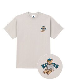 フラッフィーベアベージー半袖Tシャツ