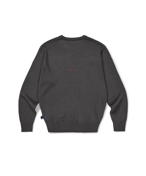 MMLG（エムエムエルジー）の「[Mmlg] MM AUTHENTIC KNIT (CHARCOAL)（ニット/セーター・レディース・その他・SMALL/MEDIUM/LARGE/X-LARGE）」の2枚目の写真