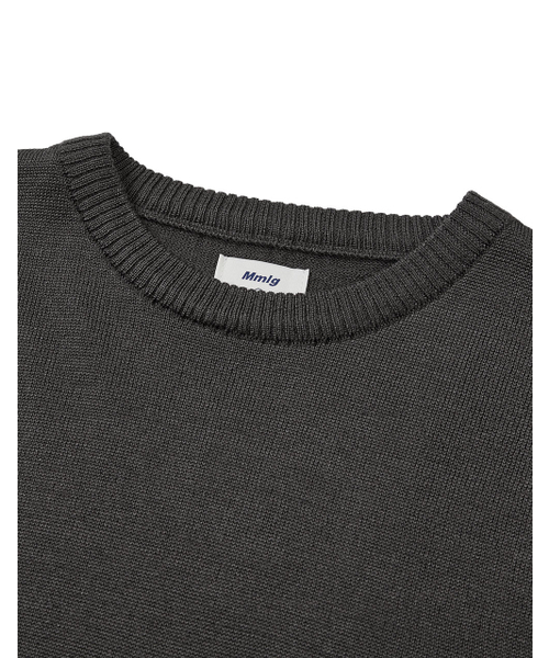 MMLG（エムエムエルジー）の「[Mmlg] MM AUTHENTIC KNIT (CHARCOAL)（ニット/セーター・レディース・その他・SMALL/MEDIUM/LARGE/X-LARGE）」の3枚目の写真
