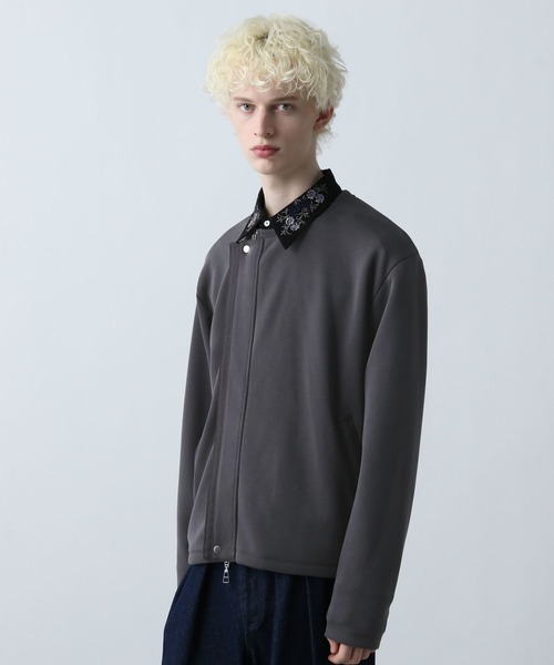 HARE（ハレ）の「レイヤードZIPスウェットカーディガン(HARE)（カーディガン/ボレロ・メンズ・ダークブルー/グレー・FREE）」の10枚目の写真