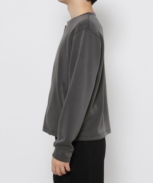 HARE（ハレ）の「レイヤードZIPスウェットカーディガン(HARE)（カーディガン/ボレロ・メンズ・ダークブルー/グレー・FREE）」の14枚目の写真